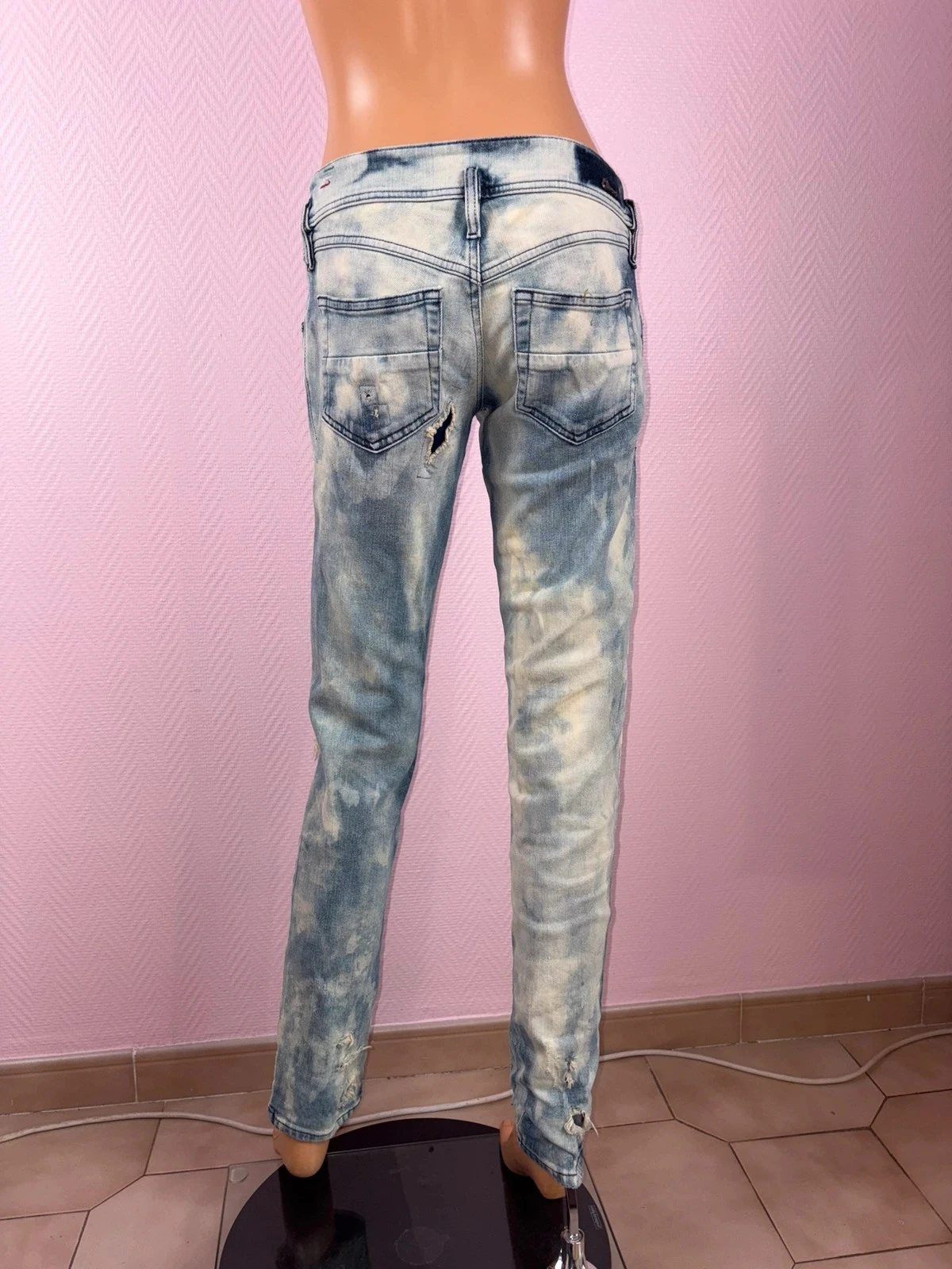 Jeans feminino diesel tamanho 28 em ótimo estado – photo 4
